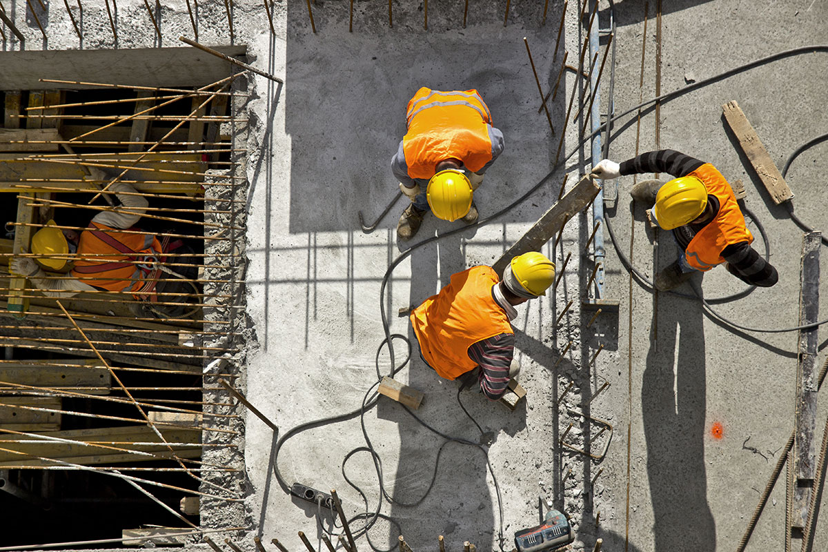 Construction Site Cement