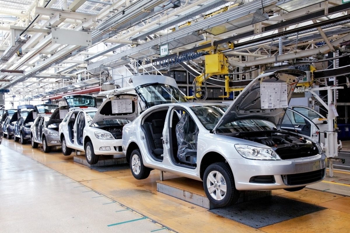 An ISO 9001 certified automotive assembly line