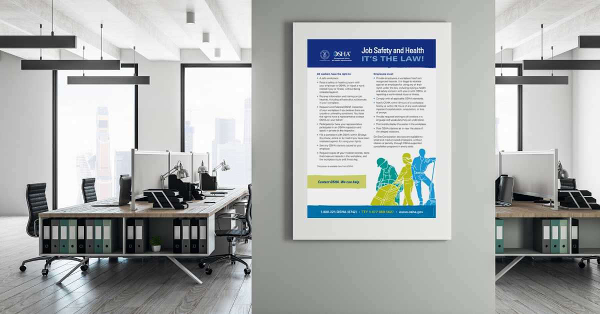 OSHA's Free Workplace Poster Occupational Safety and Health Administration