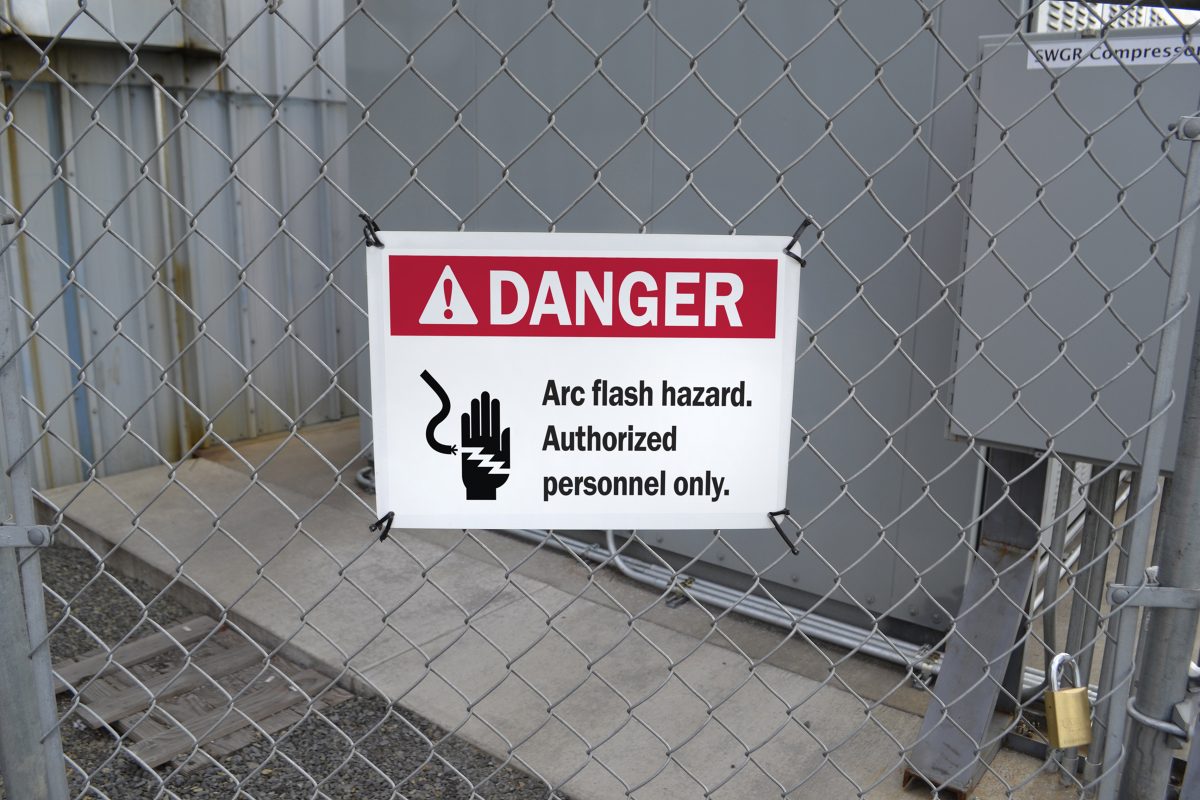 Danger Arc Flash Sign